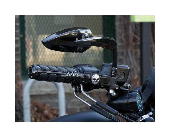 Espejos Kuryakyn Scythe Blade para Harley