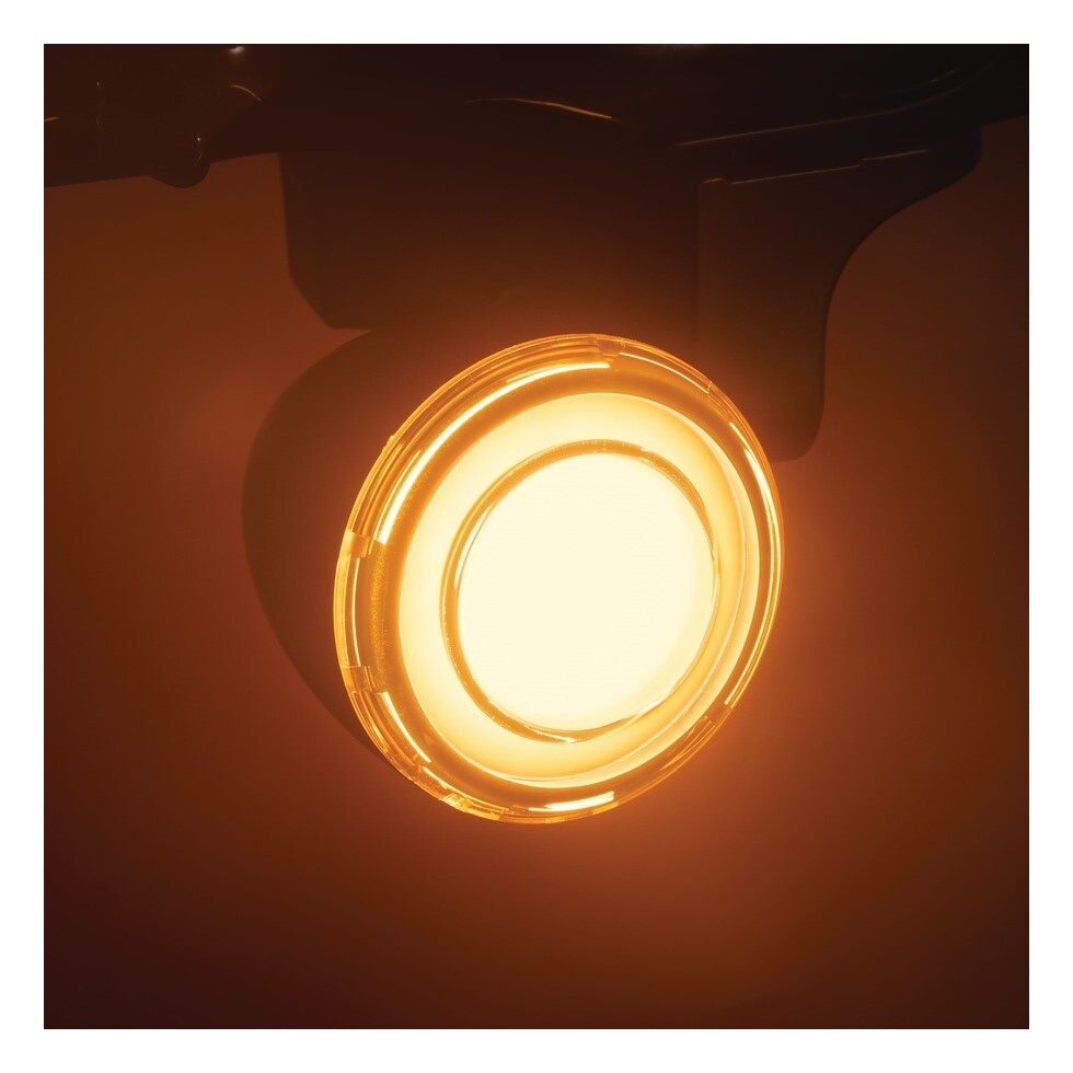 Inserto de señal de giro LED frontal difuso Kuryakyn Tracer para Harley Bullet-Style