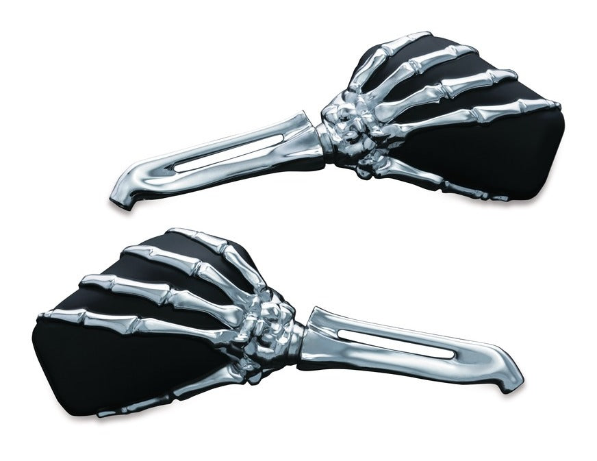 Espejos de mano Kuryakyn Zombie Skeleton