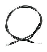 Cable de embrague de acero trenzado LA Choppers para Harley Touring 2008-2016