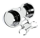 Montura de calibre doble con barra en T LA Choppers