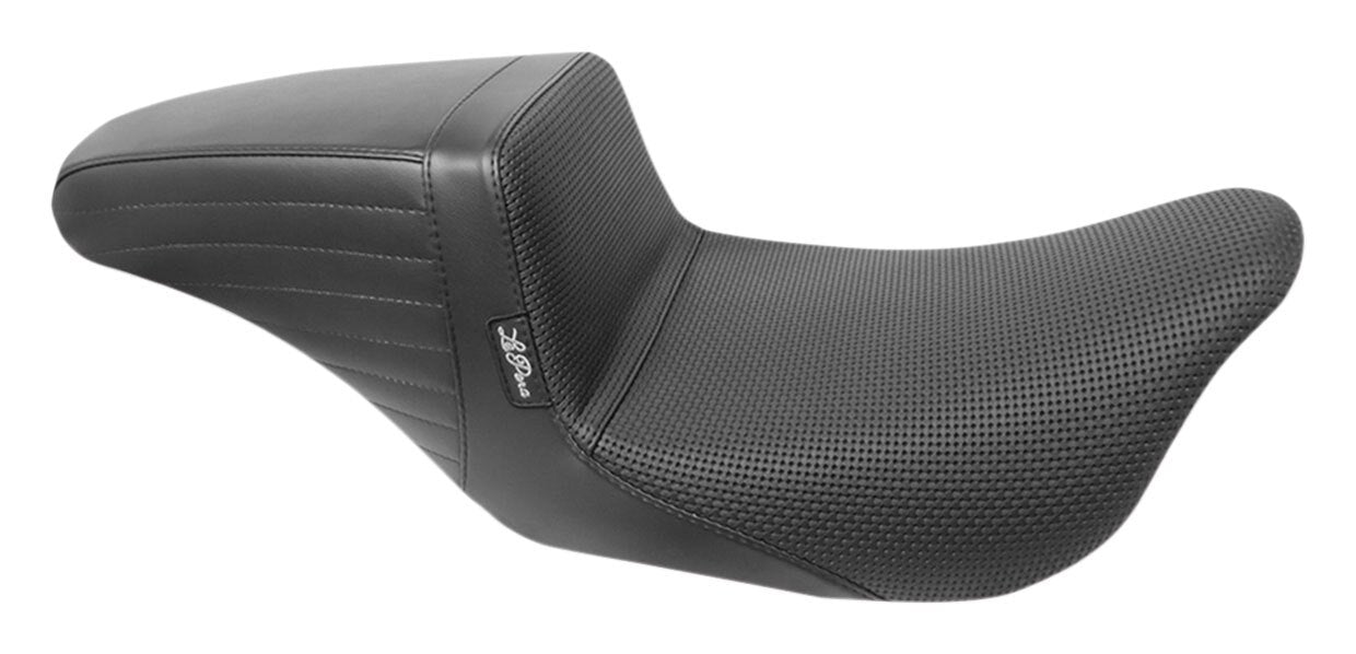 Asiento Le Pera Kickflip Basket Weave para Harley