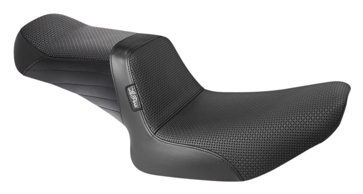 Asiento doble Le Pera Tailwhip Basket Weave para Harley