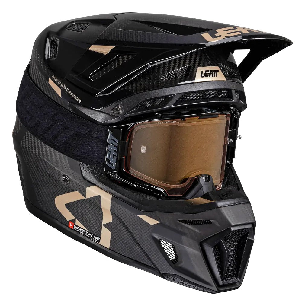 Leatt Moto 9.5 V25 Carbon Casco Kit
