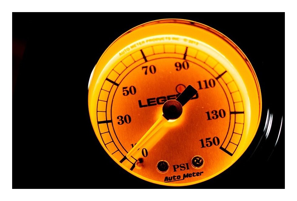 Manómetro de presión de aire de suspensión Legend para Harley Touring/Trike 1997-2013