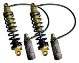 Amortiguadores Legend Suspension REVO-ARC con depósito para Harley