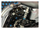 Amortiguadores Legend Suspension REVO-ARC con depósito para Harley