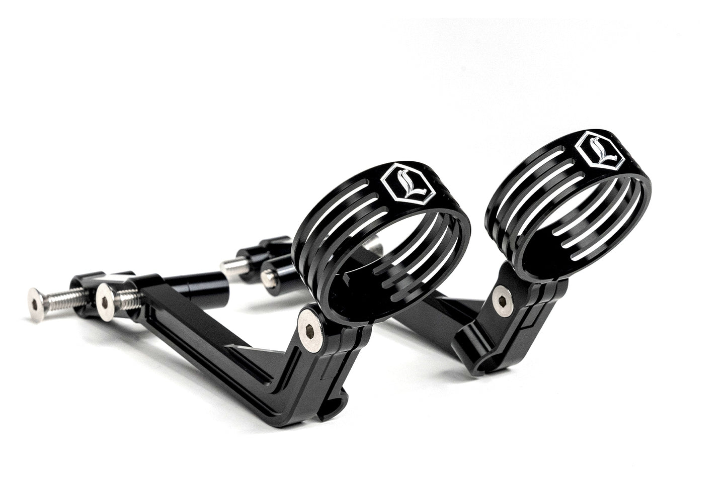 Soporte de depósito externo Legend Suspension REVO ARC para Harley