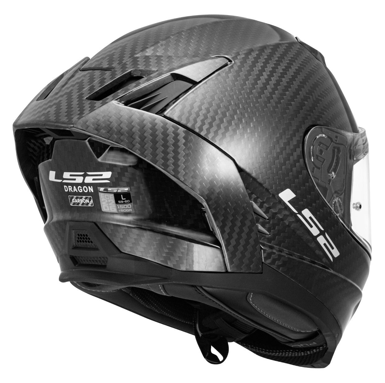 LS2 Dragon Carbon Casco