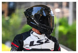 LS2 Dragon Forged Carbon Casco