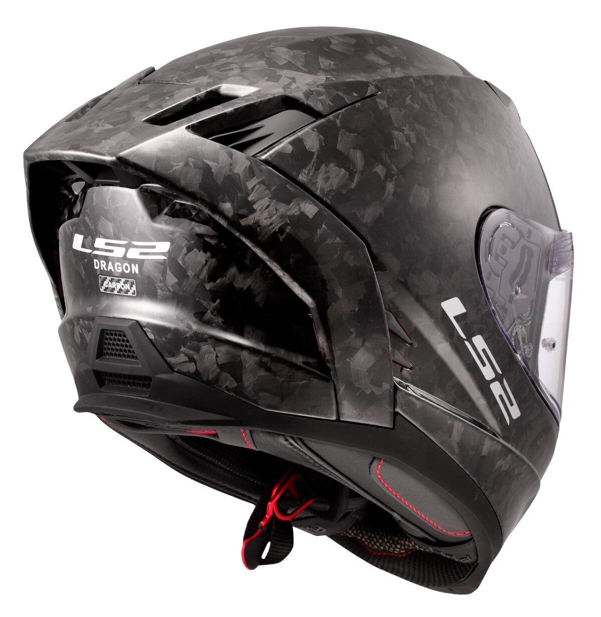 LS2 Dragon Forged Carbon Casco