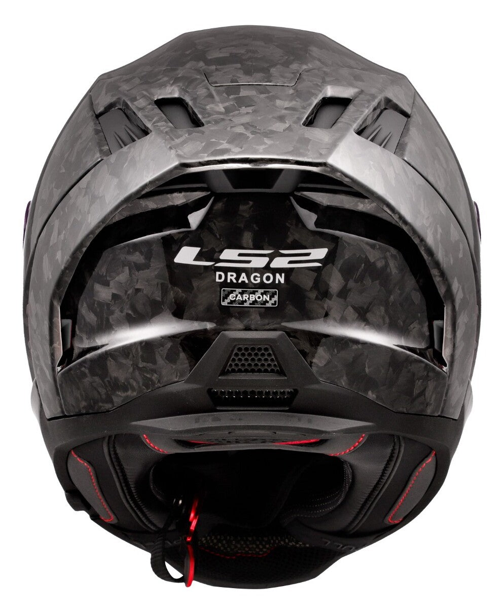 LS2 Dragon Forged Carbon Casco
