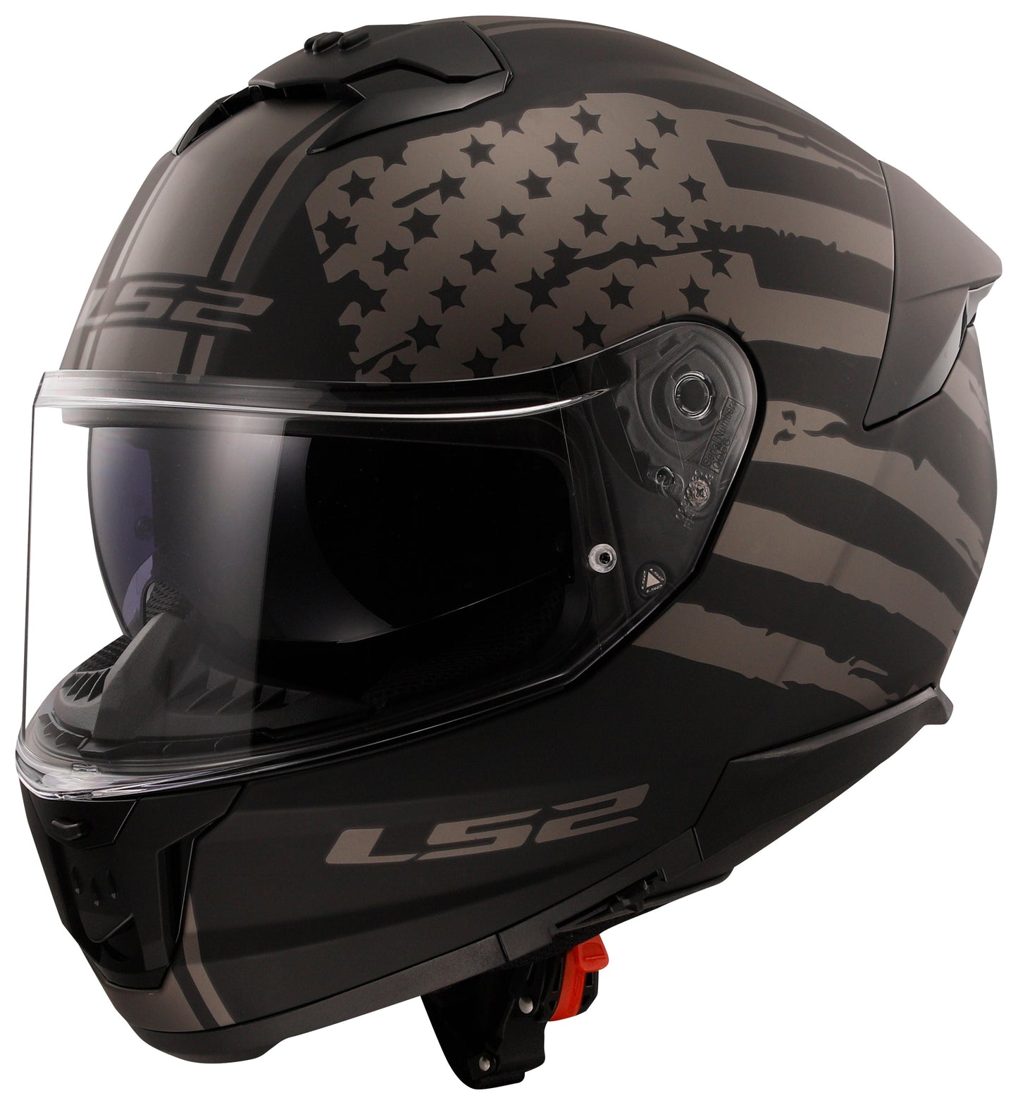 LS2 Stream II America Casco W/ Sunshield