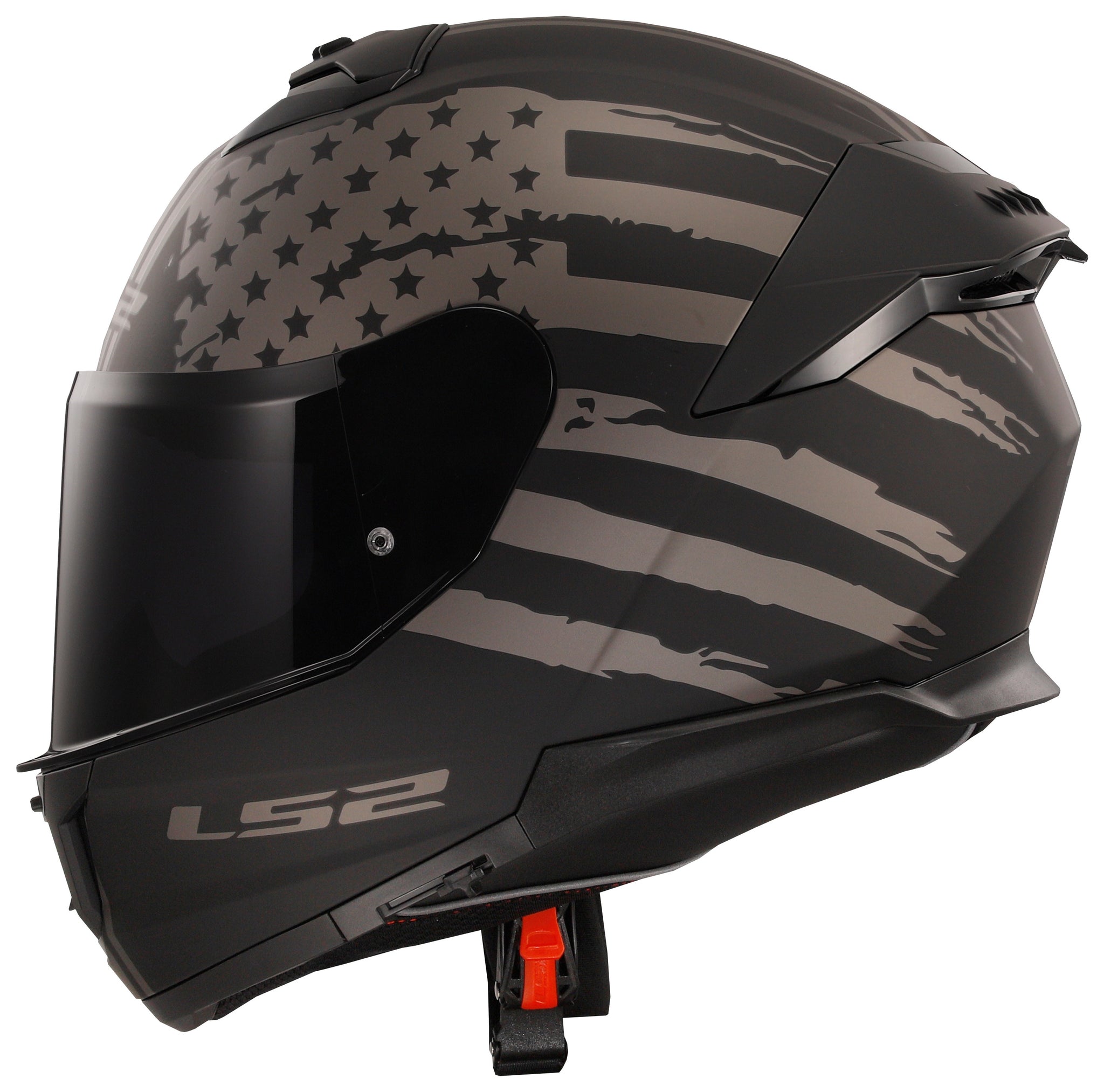 LS2 Stream II America Casco W/ Sunshield