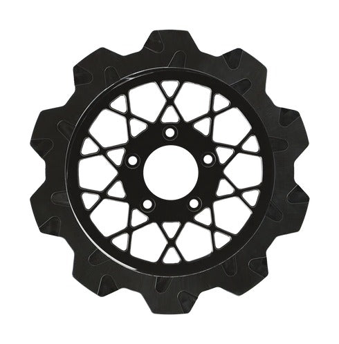 Rotor de freno delantero Lyndall Brakes Gemini de 11,8" x 5 mm para Harley (2006-2026)