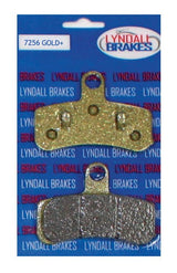 Pastillas de freno delanteras Lyndall Brakes Gold-Plus para Harley