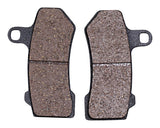Pastillas de freno delanteras y traseras Lyndall Brakes Z-Plus de carbono/aramida para Harley