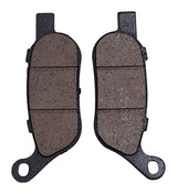 Pastillas de freno traseras Lyndall Brakes Z-Plus de carbono/aramida para Harley