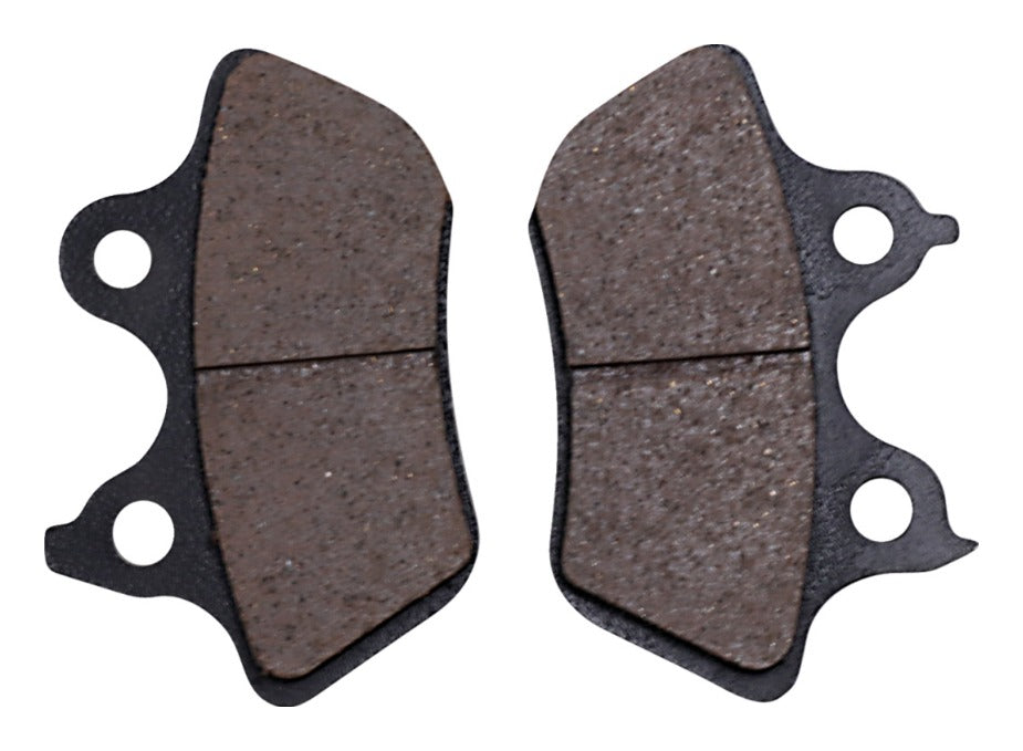 Pastillas de freno traseras Lyndall Brakes Z-Plus de carbono/aramida para Harley