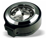 Cubierta de bloqueo de horquilla abatible para termómetro/reloj Marlin para Harley Road King (1994-2025)