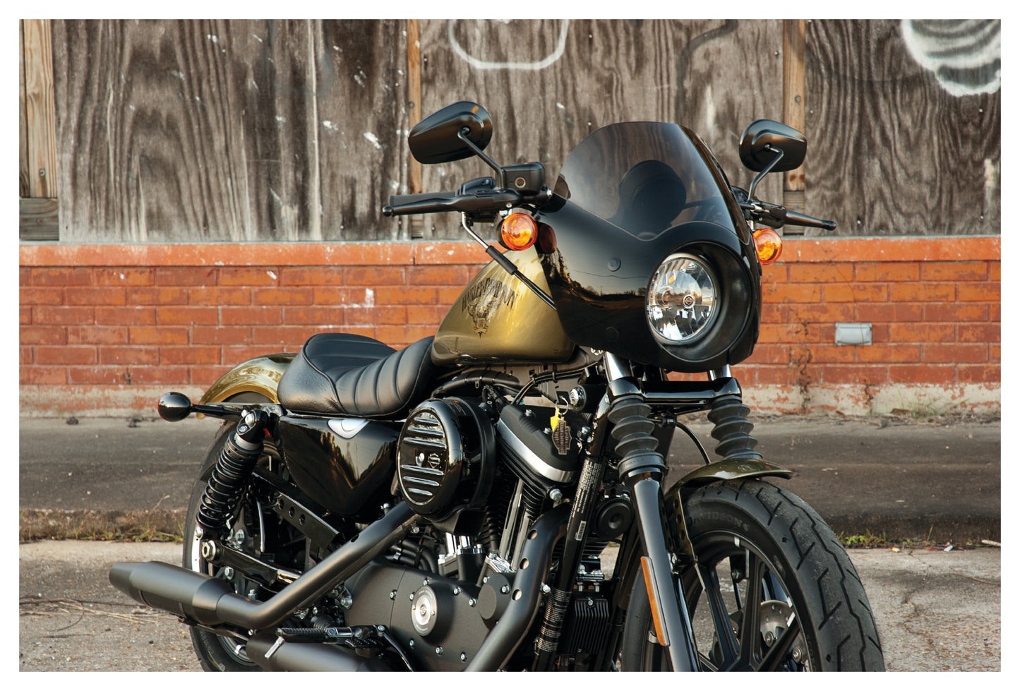 Carenado Memphis Shades Cafe para Harley/Indian