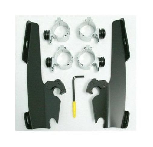 Kit de montaje de bloqueo de gatillo Memphis Shades Fats/Slim/Batwing para Harley