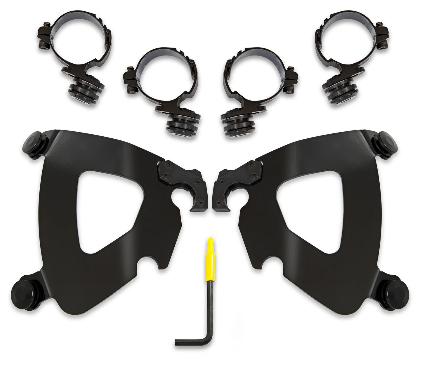 Kit de montaje de bloqueo de gatillo para carenado de guantelete Memphis Shades para Honda Rebel 1100 2021-2026