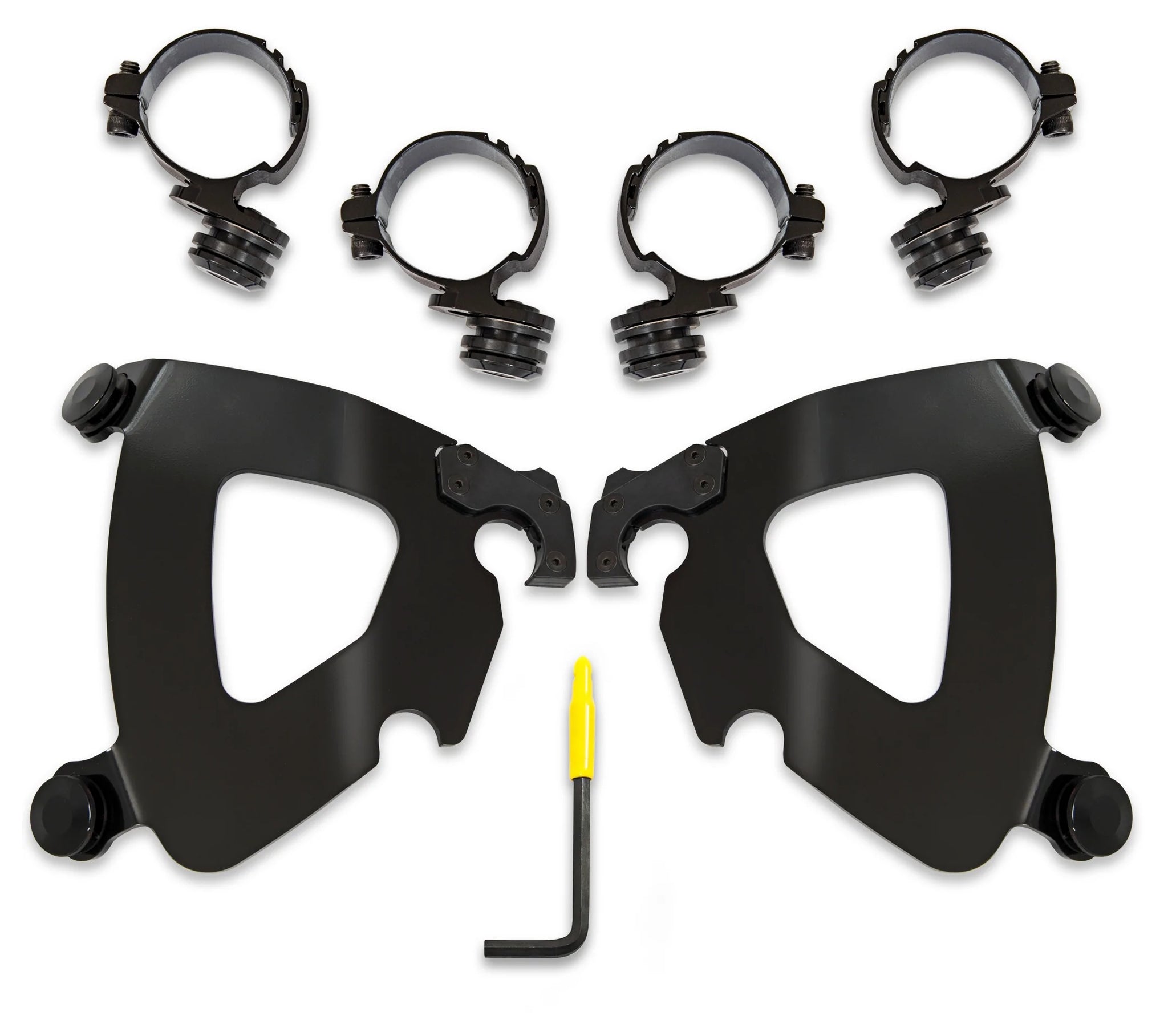 Kit de montaje de bloqueo de gatillo para carenado de guantelete Memphis Shades para Honda Rebel 1100 2021-2026
