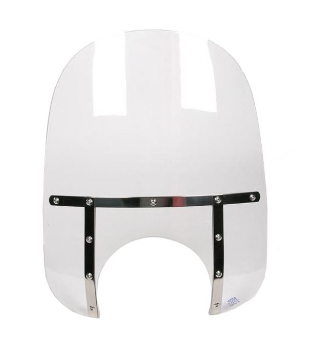 Parabrisas Memphis Fats de Memphis Shades con recorte de 7" para faros delanteros