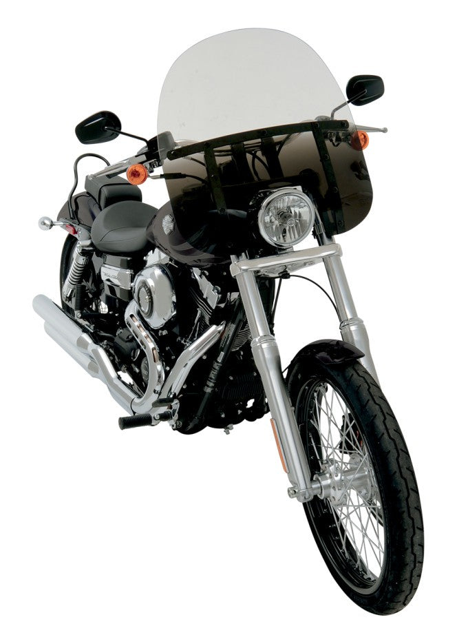 Parabrisas Memphis Fats de Memphis Shades con recorte de 7" para faros delanteros