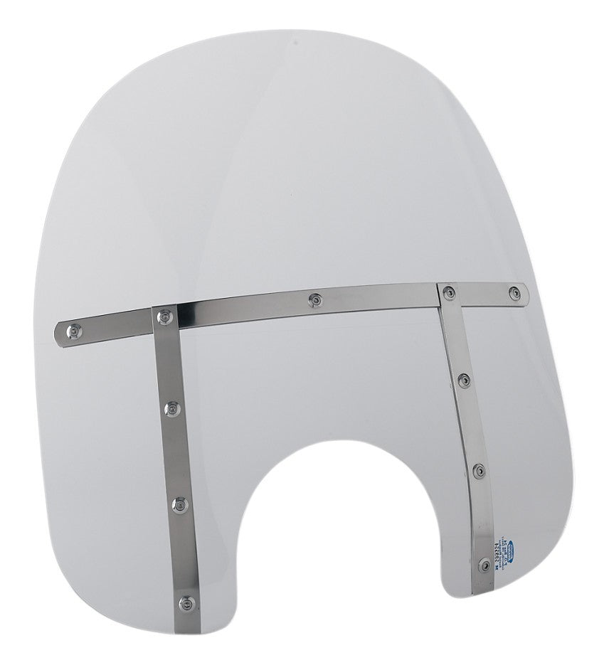 Parabrisas Memphis Fats de Memphis Shades con recorte de 7" para faros delanteros