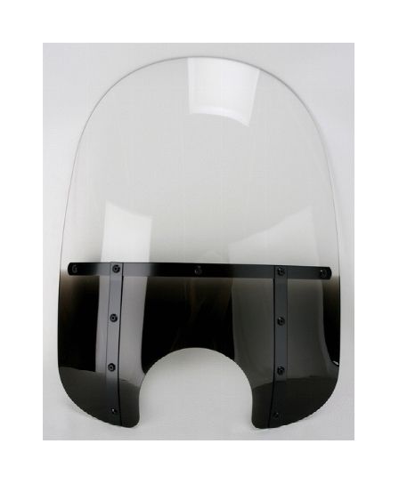Parabrisas Memphis Fats de Memphis Shades con recorte de 7" para faros delanteros