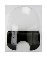 Parabrisas Memphis Fats de Memphis Shades con recorte de 7" para faros delanteros