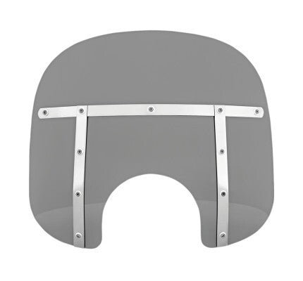Parabrisas Memphis Fats de Memphis Shades con recorte de 7" para faros delanteros