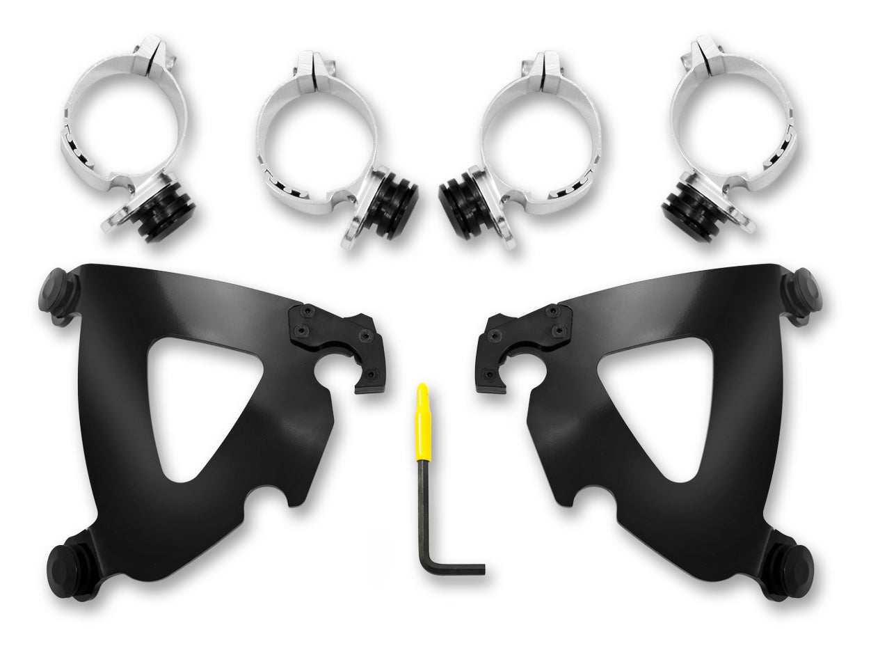 Kit de montaje de bloqueo de gatillo Memphis Shades Road Warrior para Harley/Indian