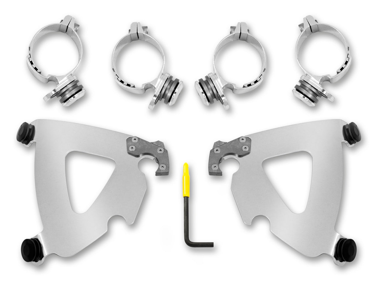 Kit de montaje de bloqueo de gatillo Memphis Shades Road Warrior para Harley/Indian
