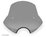 Memphis Shades Speed ​​Demon Sportshield Negro Ahumado / Faro de 18 cm / Altura de 48 cm [Instalación previa]