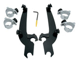 Kit de montaje de bloqueo de gatillo Memphis Shades Sportshield para Harley