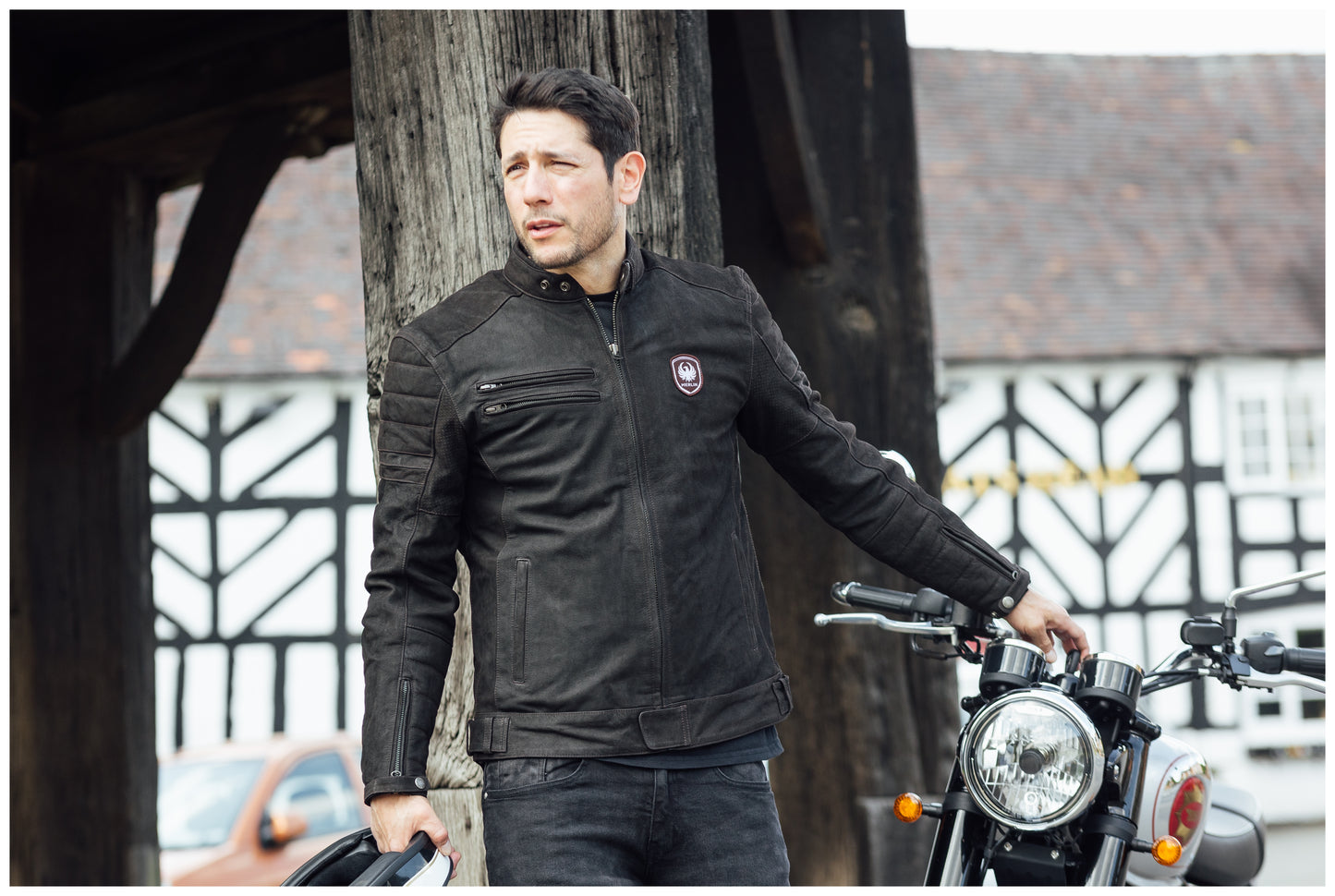 Merlin Alton II D3O Chaqueta de cuero