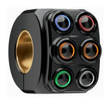 Carcasa de interruptor Motogadget Mo.Switch PRO de 6 botones para manillares de 7/8" y 1"