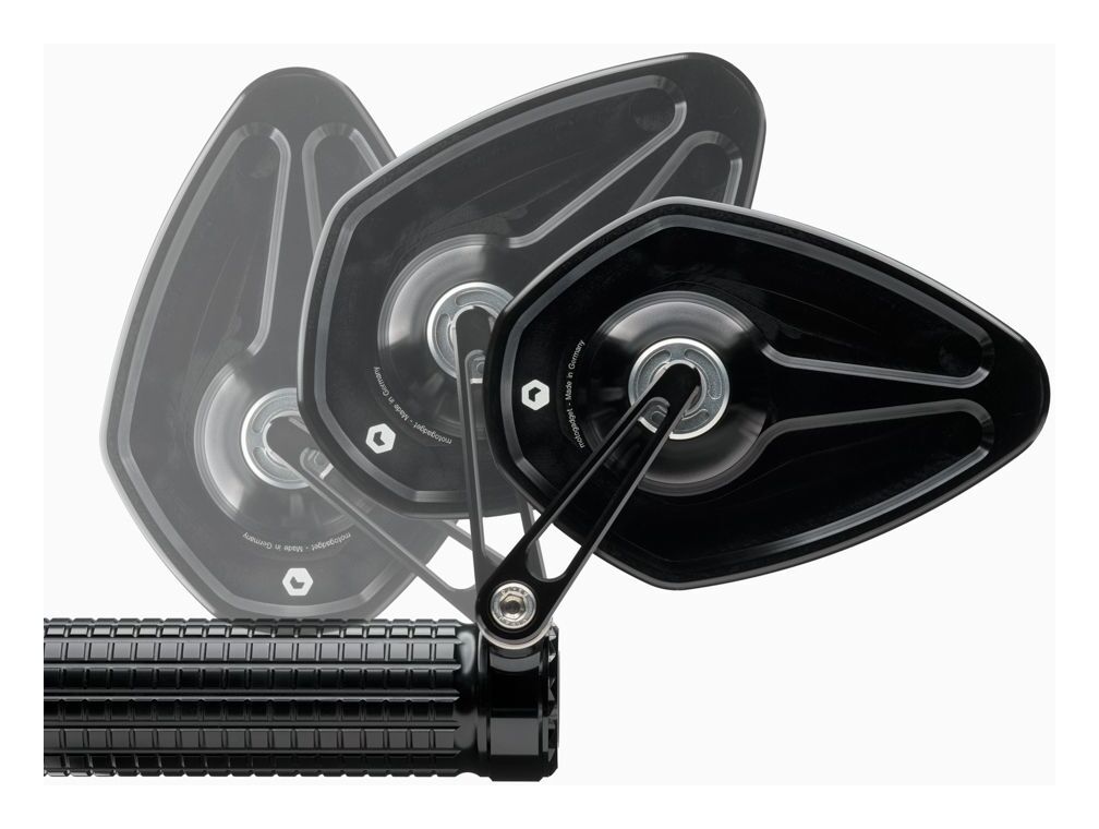Espejo retrovisor sin cristal para manillar Motogadget mo.View Pace Flip