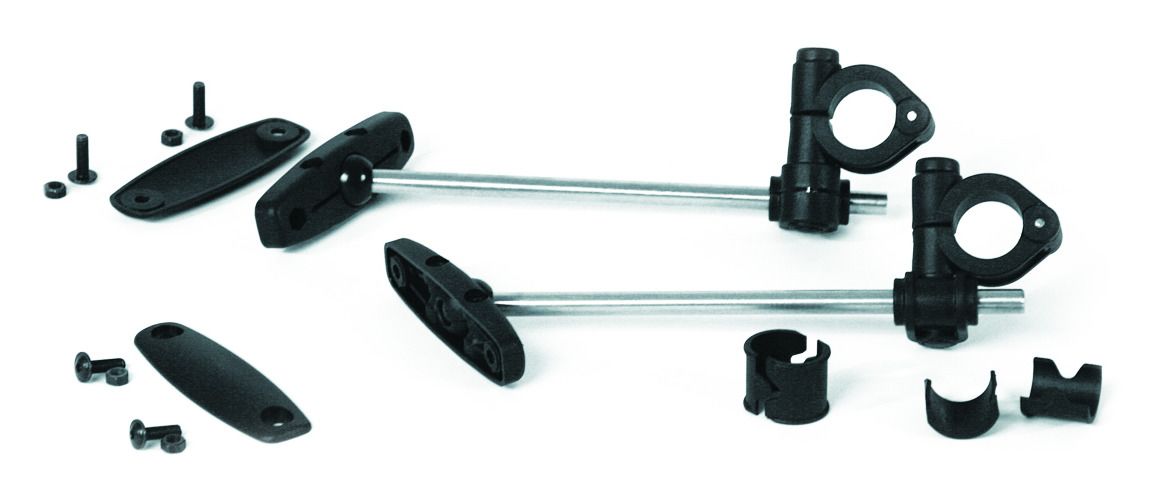 Kit de montaje universal MRA para manillares de 1" y 7/8"