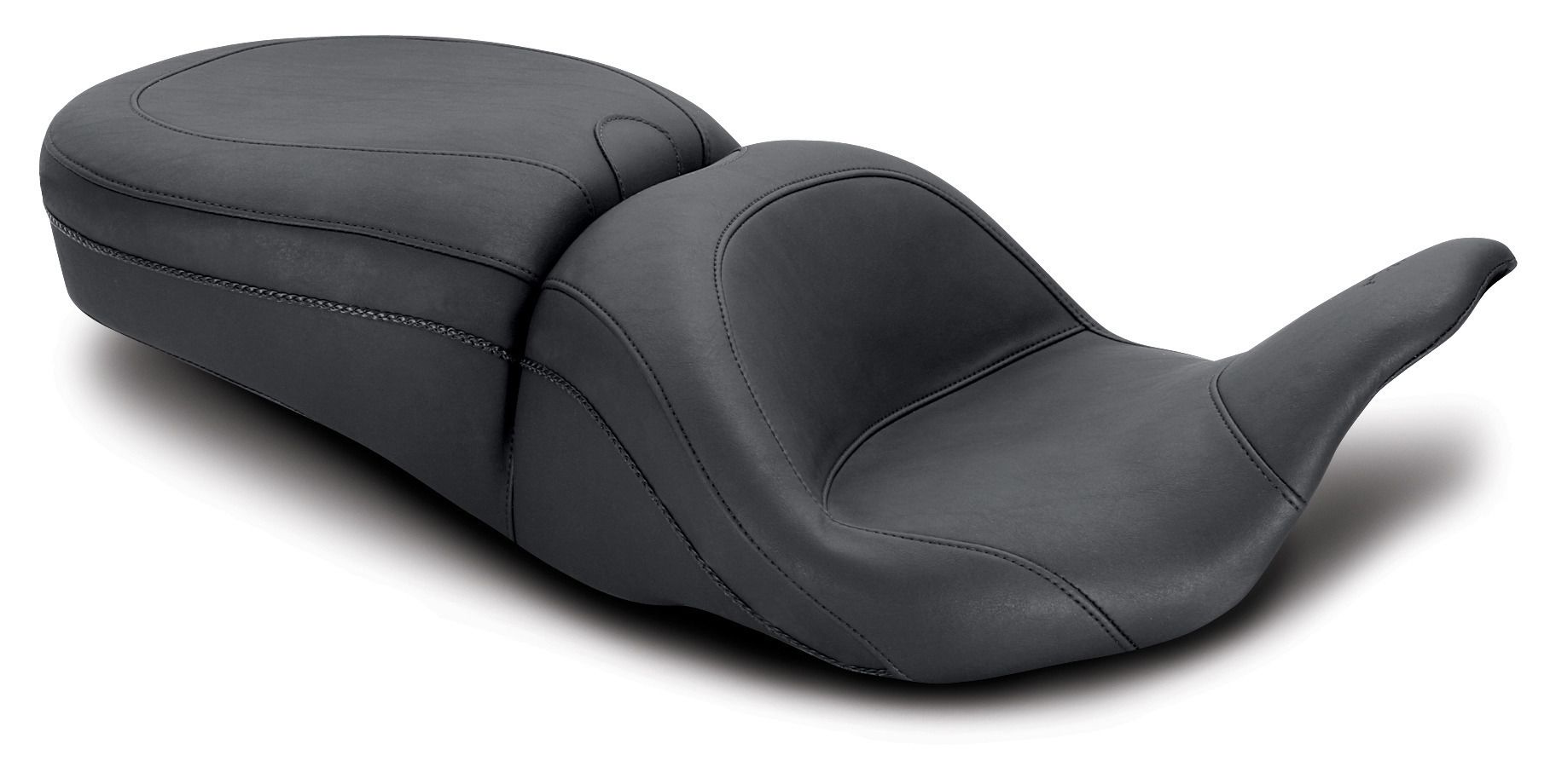 Asiento Mustang Lowdown de una pieza para Harley Touring 2008-2025