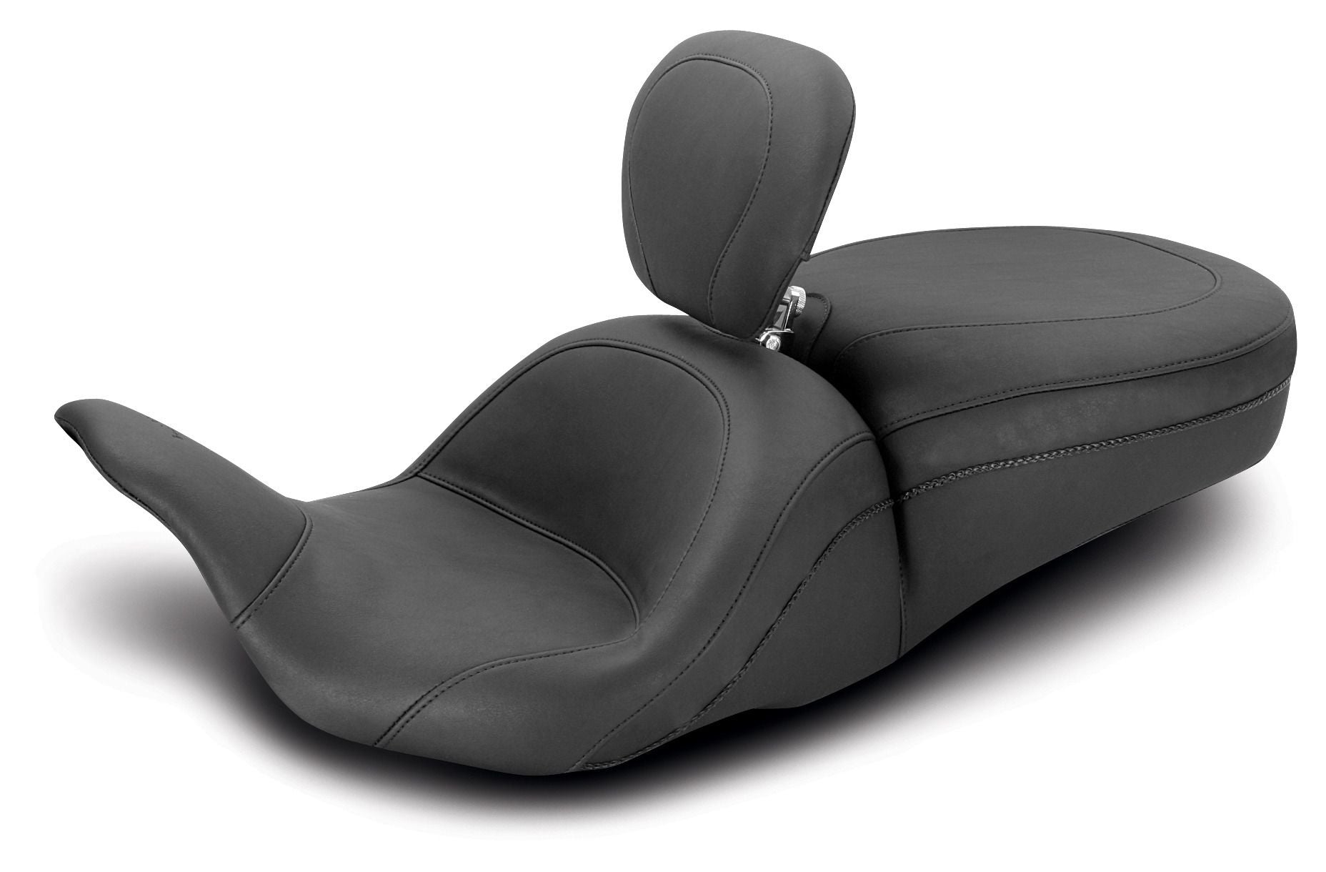 Asiento Mustang Lowdown de una pieza para Harley Touring 2008-2025