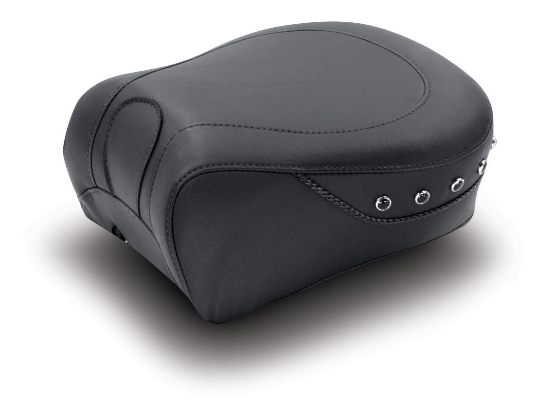 Asiento de pasajero Mustang para Harley Touring (1997-2025), liso, LD, STD y S, empotrable. [Caja abierta]