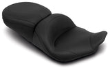 Asiento Mustang Lowdown de una pieza para Harley Touring 2008-2025