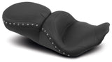 Asiento Mustang Lowdown de una pieza para Harley Touring 2008-2025