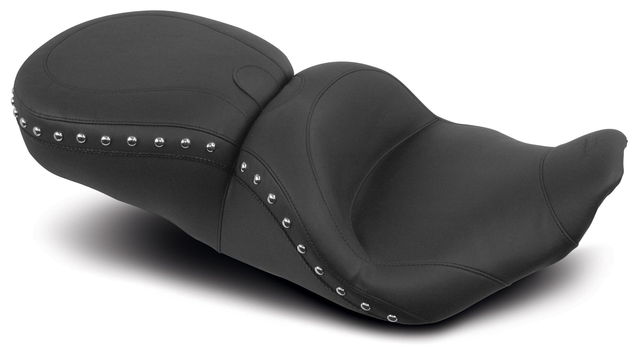 Asiento Mustang Lowdown de una pieza para Harley Touring 2008-2025