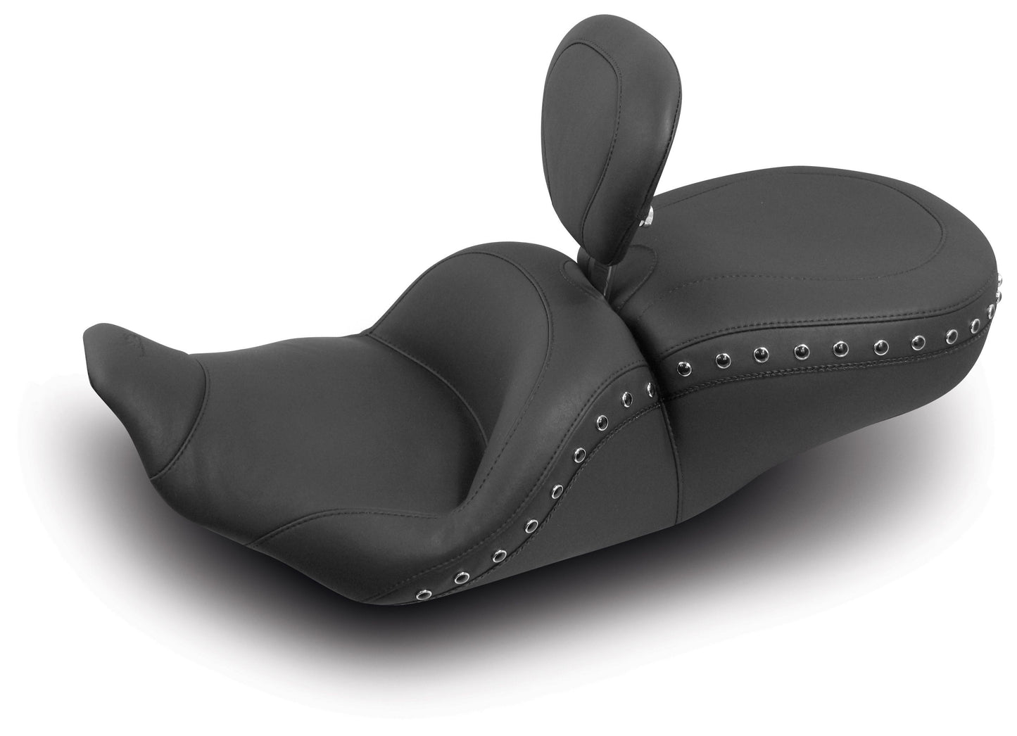 Asiento Mustang Lowdown de una pieza para Harley Touring 2008-2025