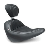 Asiento individual Mustang Standard Touring con puntada de daga para Harley Softail Low Rider / Sport Glide 2018-2026